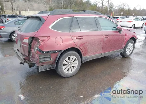 2018 Subaru Outback 2.5I Premium из США, поврежденный, VIN 4S4BSAFC8J3285410